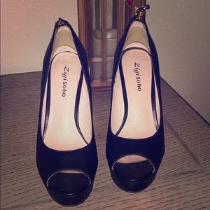 Zigi soho black heels 👠